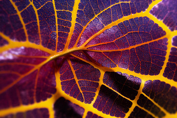 
Autumn Texture closeup of Leaf & leaves, beautiful Aabtract organic nature photo, lo fi and soft focus , short depth of field, great background or cover
