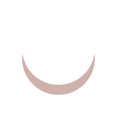 Pink neutral moon phases shape, circle with gritty texture. Geometry shape in boho color,noise, grunge, destressed, grain. Dirt, cement,concrete. Terracotta,coffe, chocolate,pastel color.