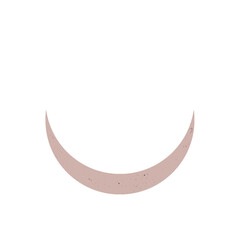 Pink neutral moon phases shape, circle with gritty texture. Geometry shape in boho color,noise, grunge, destressed, grain. Dirt, cement,concrete. Terracotta,coffe, chocolate,pastel color.