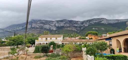 view of the village of kotor
