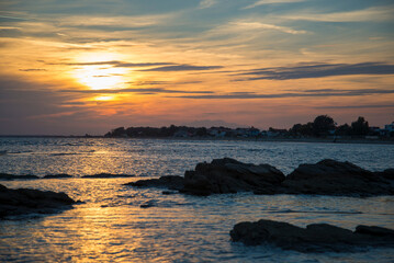 Obraz premium The last sunrays of the day