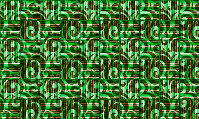Natural Green Pattern Background