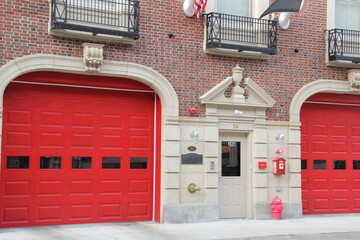 fire station facade