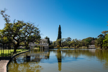 El Rosedal Rose Park at Bosques de Palermo (Palermo Woods) - Buenos Aires, Argentina