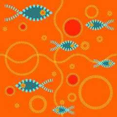 Abstract art background vector pattern