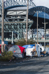 Seattle Homeless Camp 