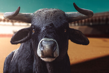 Stier in der Arena