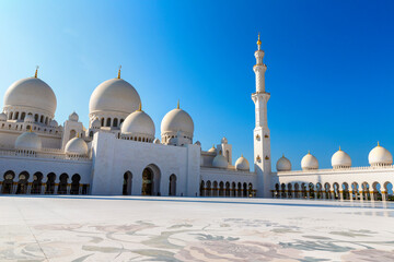 Fototapeta premium Sheikh Zayed Grand Mosque in Abu Dhabi