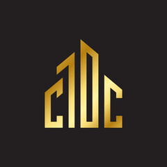 initial letters apartment building hotel real estate logo