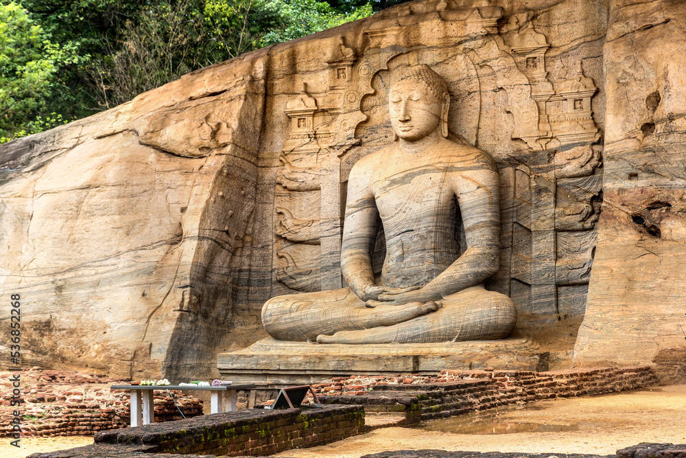 Sticker Gal Vihara in Polonnaruwa