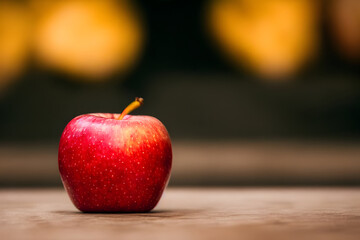 a picture of apple fruit, healthy food, sweet and sugary