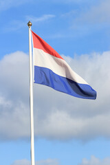 Dutch Flag in red, white and blue