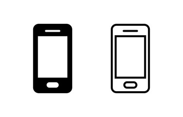 Phone icon vector for web and mobile app. Call sign and symbol. telephone symbol