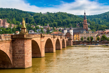 Old bridge in Heidelberg