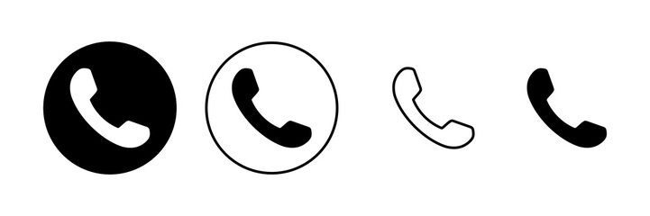 Call icon vector. telephone sign and symbol. phone icon. contact us