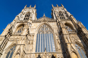 Cathedral York Minster in in York, England