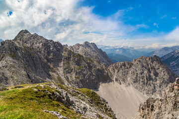 High mountain in Alps