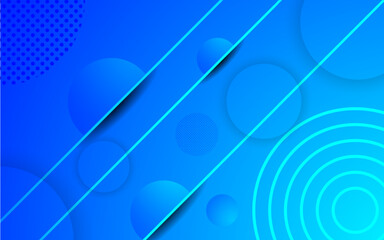 Gradient blue modern design background