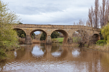 Fototapeta na wymiar Richmond Bridge in Tasmania Australia