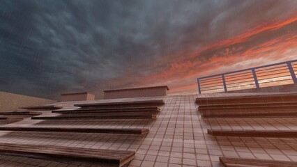 stairs to the sky