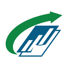 administration bookkeeping accounting logo Icon Illustration Brand Identity