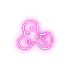 bacterium neon icon