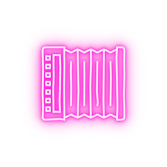 Squeeze neon icon