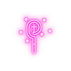 cultures ferula saint Patrick wand neon icon