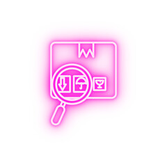 Package neon icon