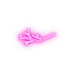 branch neon icon