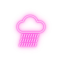 rain neon icon