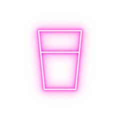 bar sign neon icon