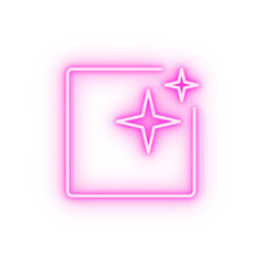 Fototapeta premium Photography sign neon icon