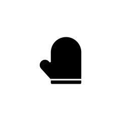 oven mitt icon vector design templates