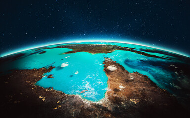 Planet Earth - North Australia. Elements of this image furnished by NASA
