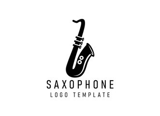 Trumpet logo design, generate melody, musical jazz instrument vector sketch illustration