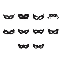 carnival of venice icon set