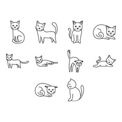 cat icon set