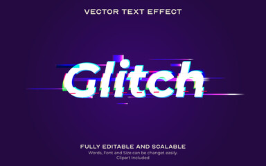 Glitch Text effect