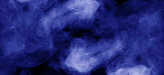blue smoke background