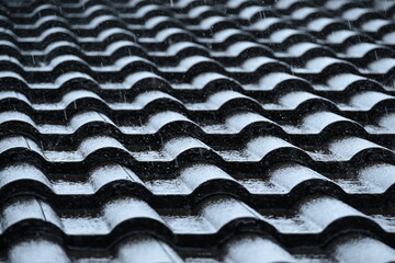 wet roof of house resident, construction industry