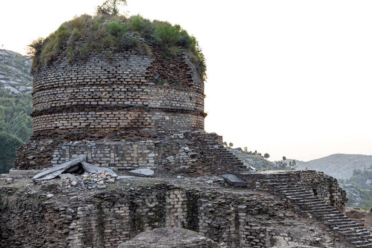 AmlukDara stupa is located in Swat valley, Khyber pakhtunkhwa province of Pakistan