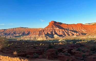 Paria River valley - Old Paria Movie Set, Utah