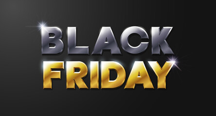 Black Friday sale background. Vector ad text illustration for promotional content, web banners, related with sales, discounts