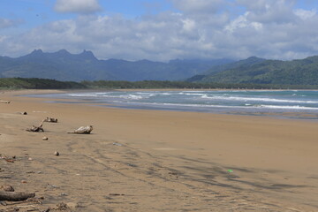 Beautiful view of Teleng Ria Beach  in Pacitan, East Java. Great for nature background and wallpaper.