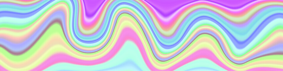 Obraz premium vector banner abstract wave smooth texture colorful gradient background 