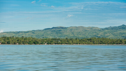 The coastline of Bato, Leyte.