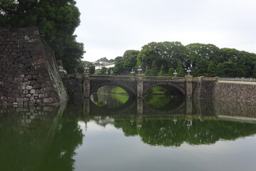 Fototapeta na wymiar 皇居正門石橋