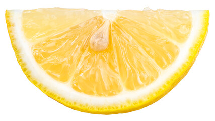 Yellow Lemon and slice on white background, Lemon Fruit with leaf on a white background PNG File.