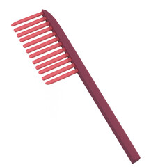 3d cosmetic comb icon 